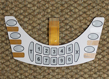 Гибкая плёночная клавиатура из полиимида