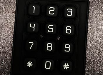 Силиконовая клавиатура с набором цифр